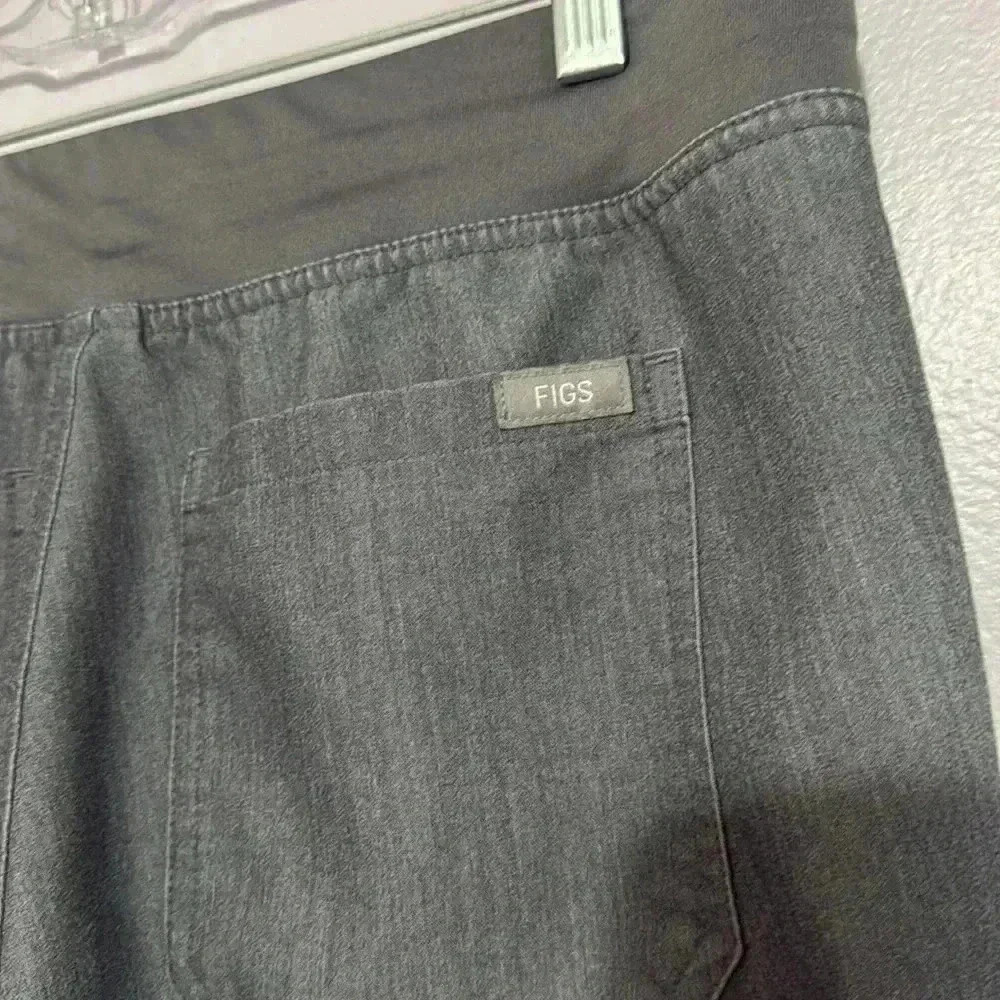 Figs Technical Collection Gray Drawstring Scrubs … - image 4